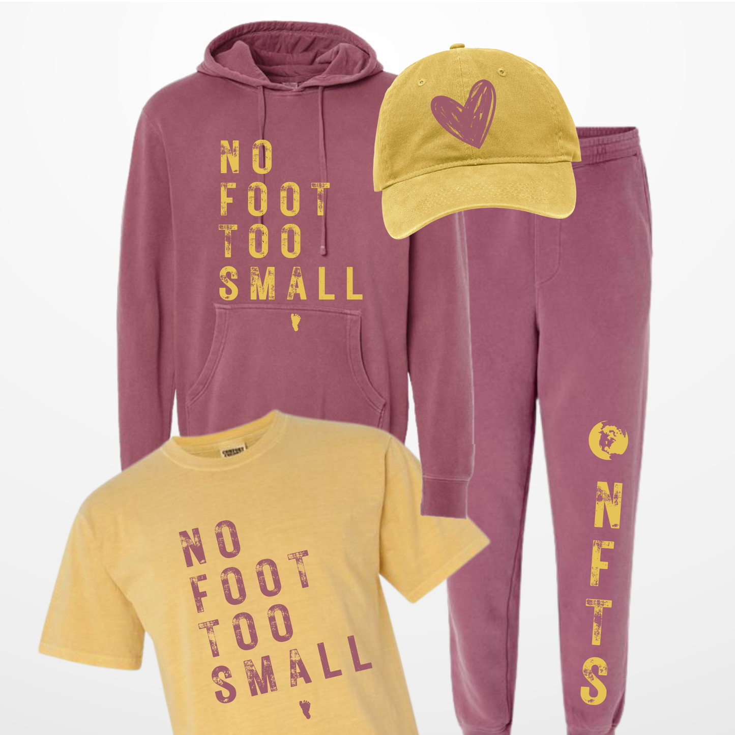 Red & Gold Fleece Sweatpants
