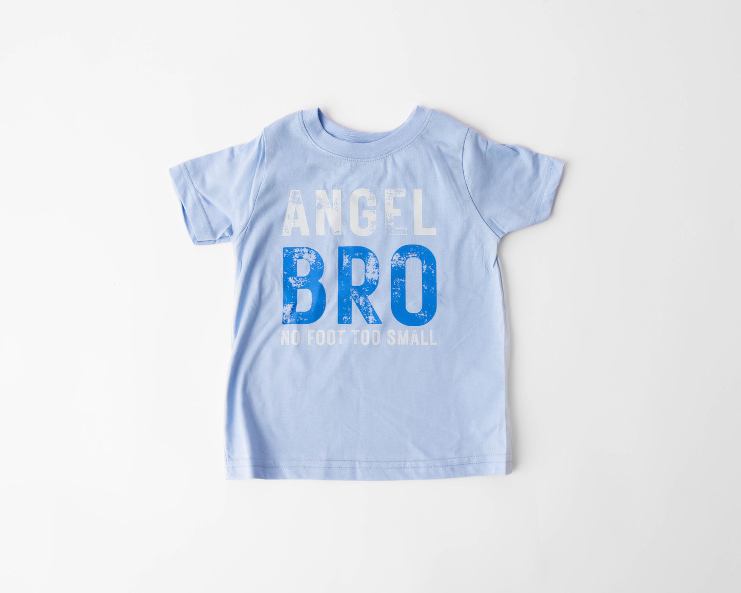 Toddler Angel Bro T-Shirt Light Blue