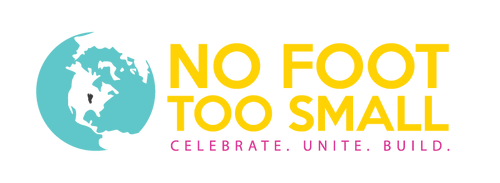 No Foot Too Small logo