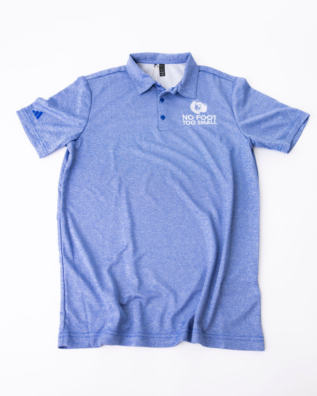 Adidas Men's Collegiate Royal Mélange Polo