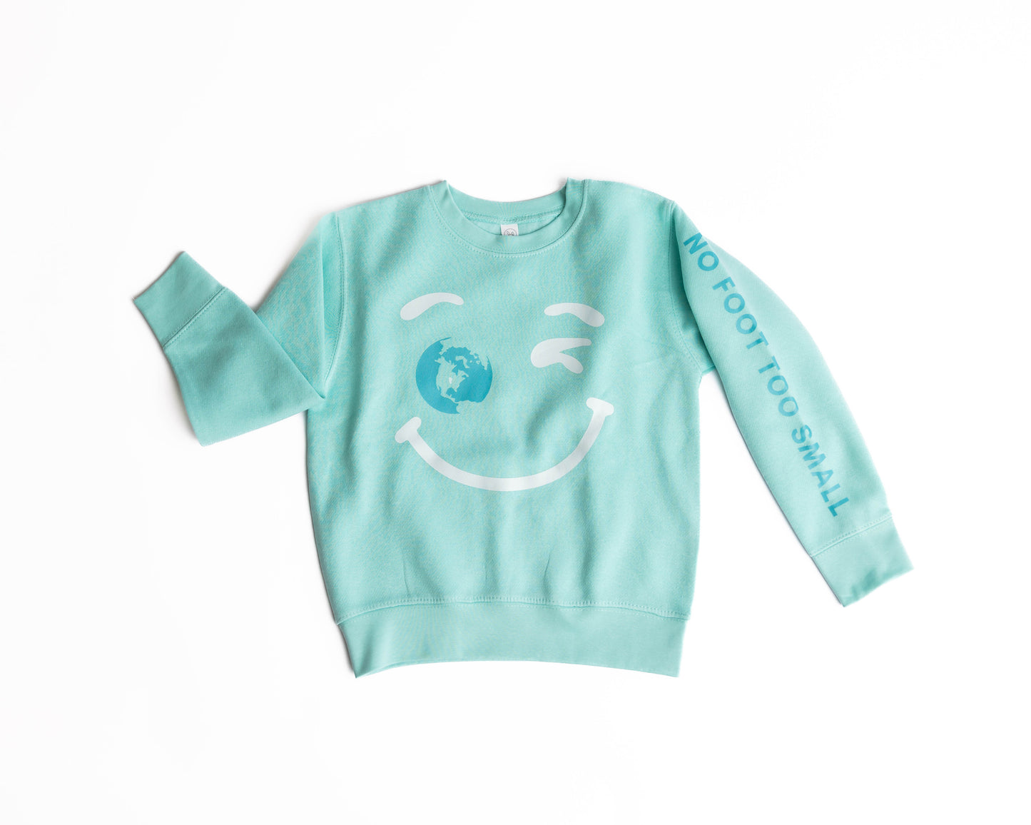 Smiley Face-Toddler Fleece Sweatshirt