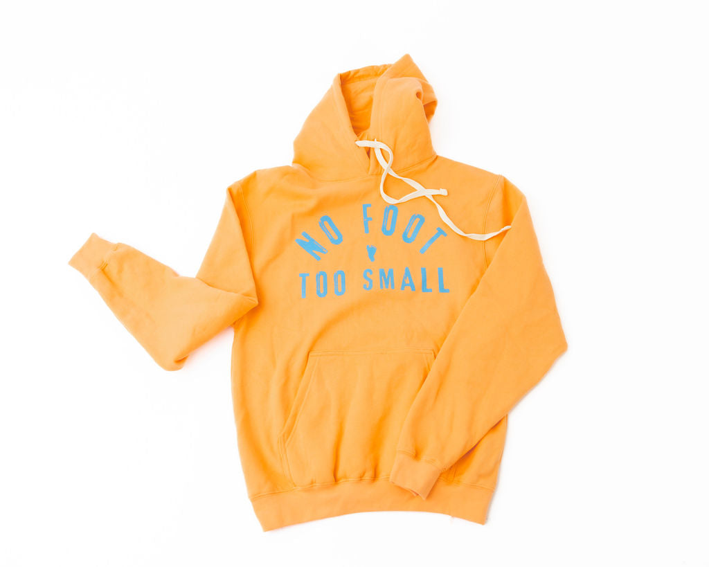 Hooded Sweatshirt- Cantaloupe