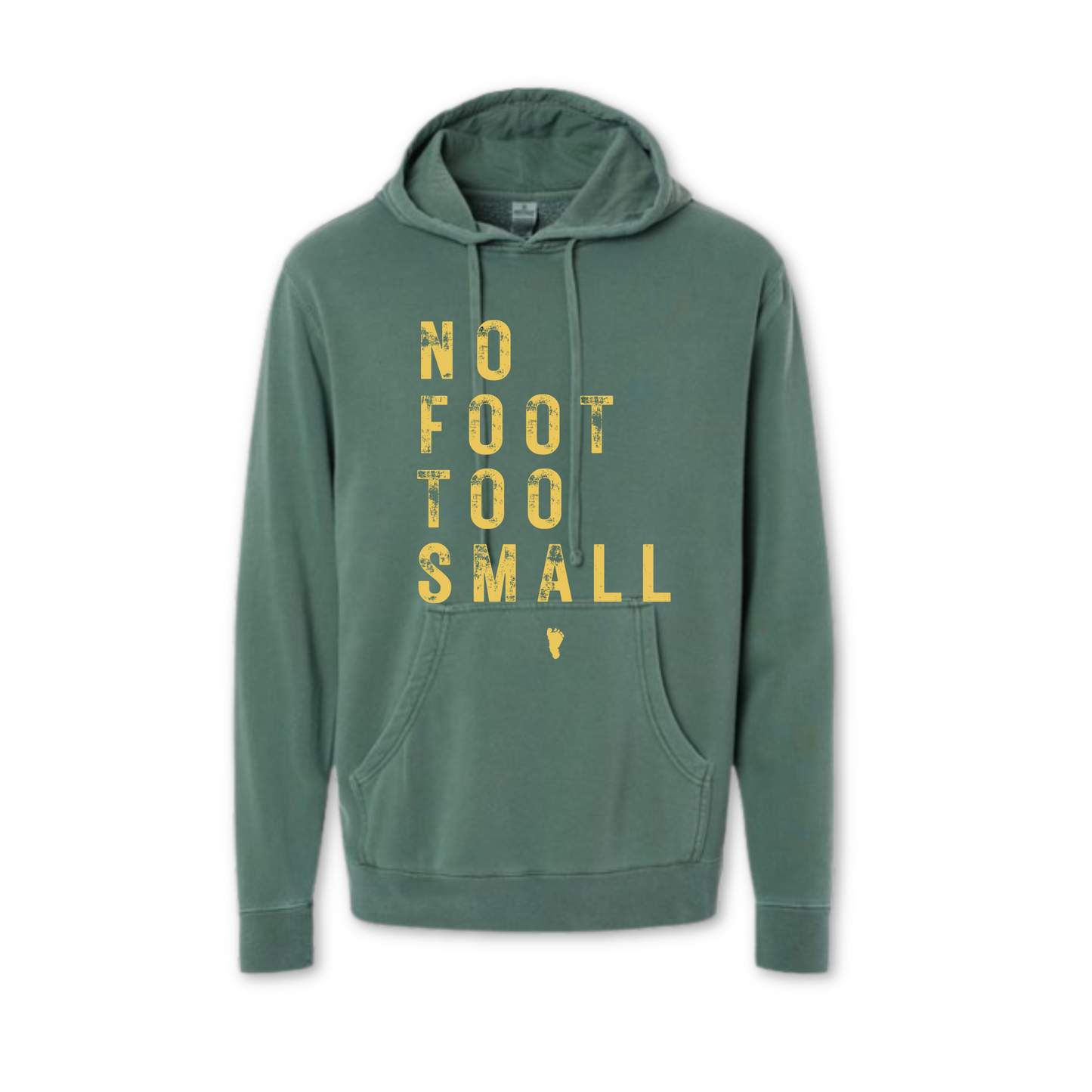 Green & Gold Hooded Sweatshirt