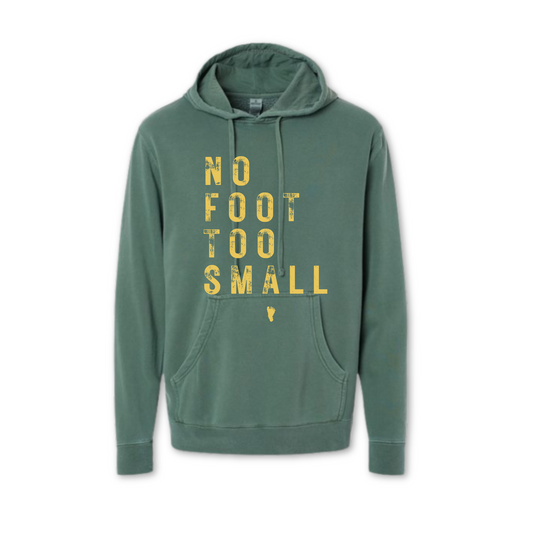 Green & Gold Hooded Sweatshirt
