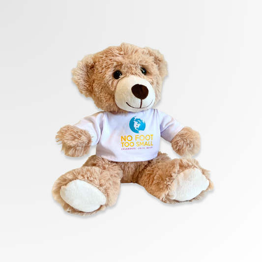 Plush No Foot Too Small Teddy Bear