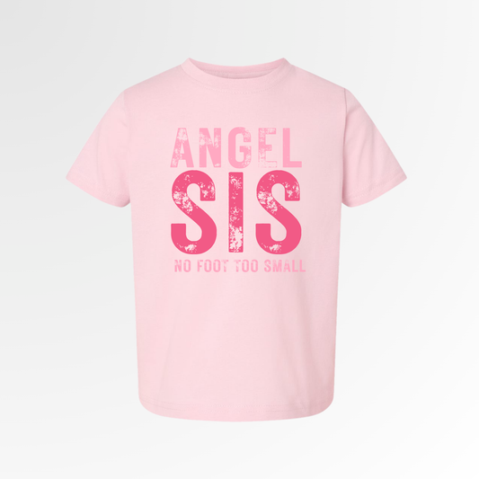Youth Angel Sis T-shirt-Light Pink
