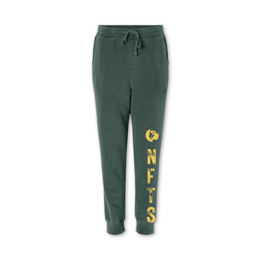 Green & Gold Fleece Sweatpants