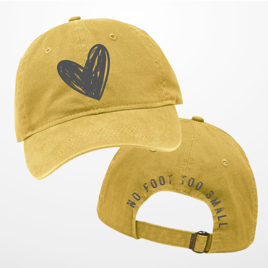 Embroidered Black & Gold Baseball Hat