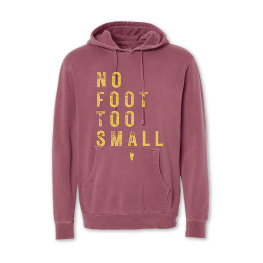Red & Gold Hooded Sweatshirt