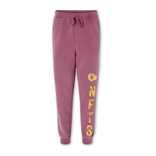 Red & Gold Fleece Sweatpants