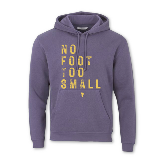 Purple & Gold Fleece Hooded Sweatshirt