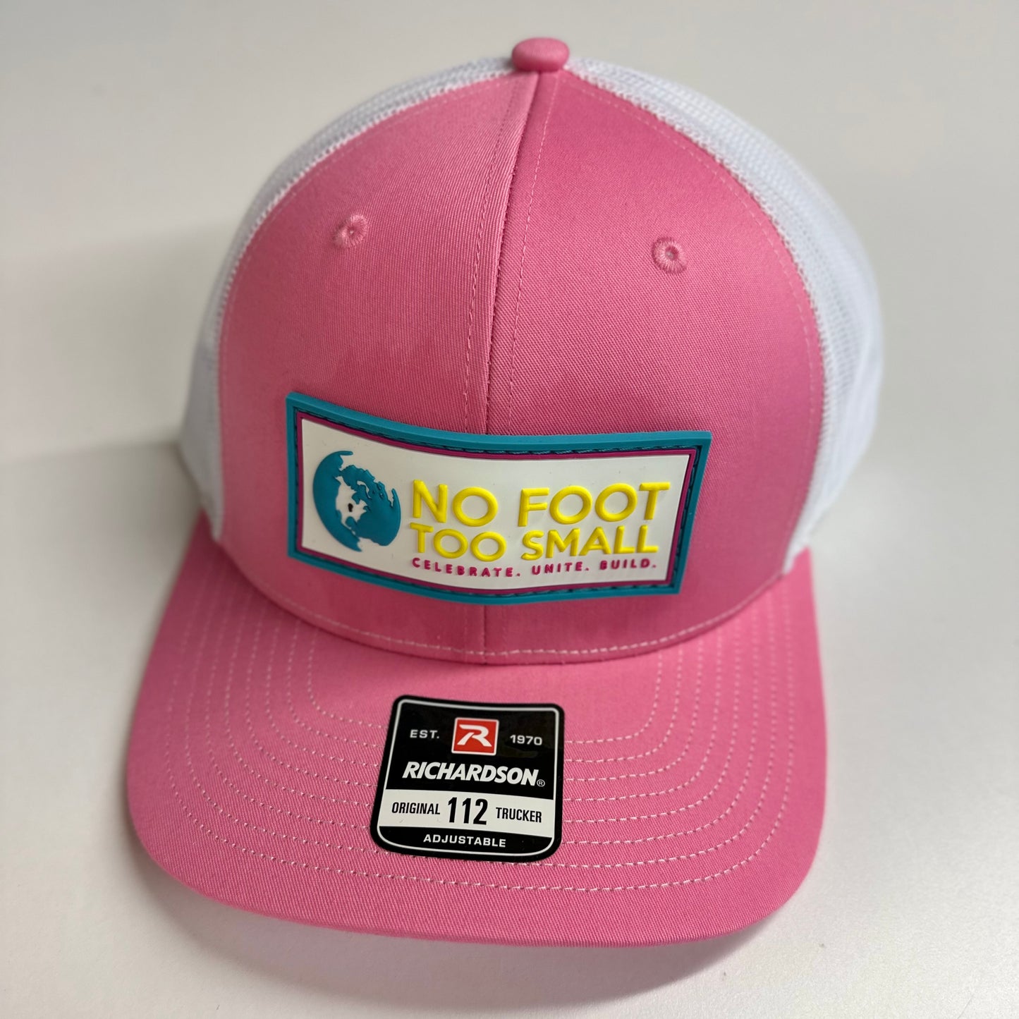 Trucker Hat- Pink (color patch)- Imperfect