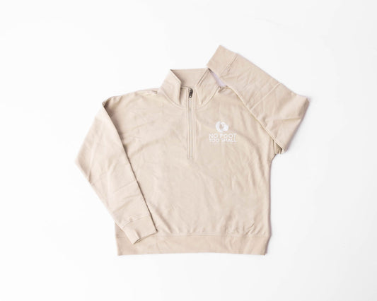 Women's Quarter Zip-Smoke