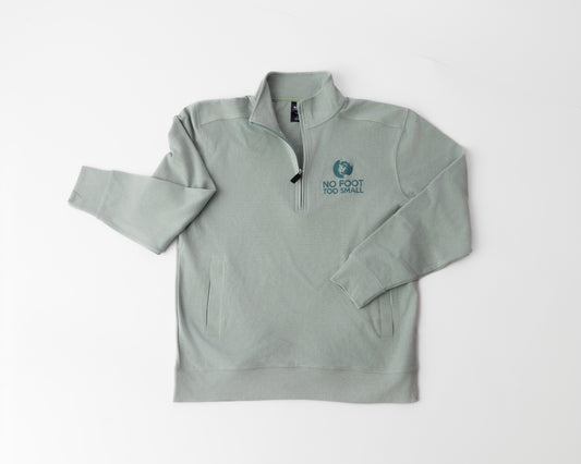 Unisex Quarter Zip-Peacock