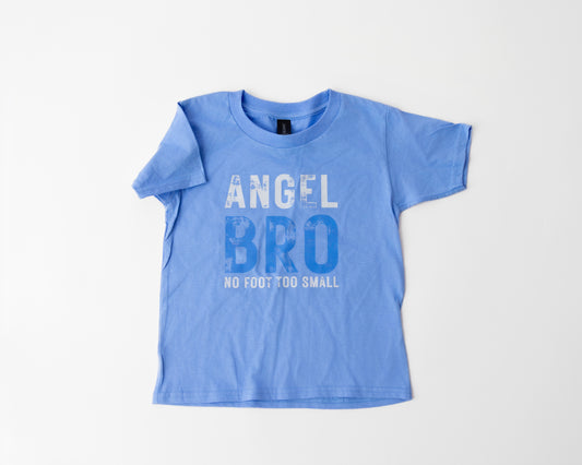 Youth Angel Bro T-Shirt-Carolina Blue