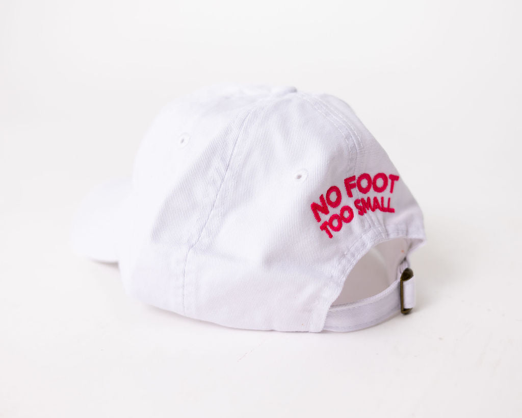 Baseball Hat- White w/ Globe