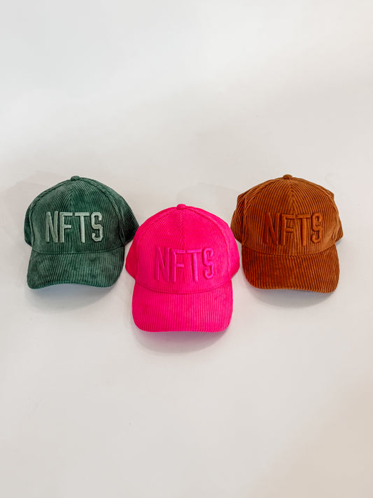 Corduroy Puff NFTS Hat