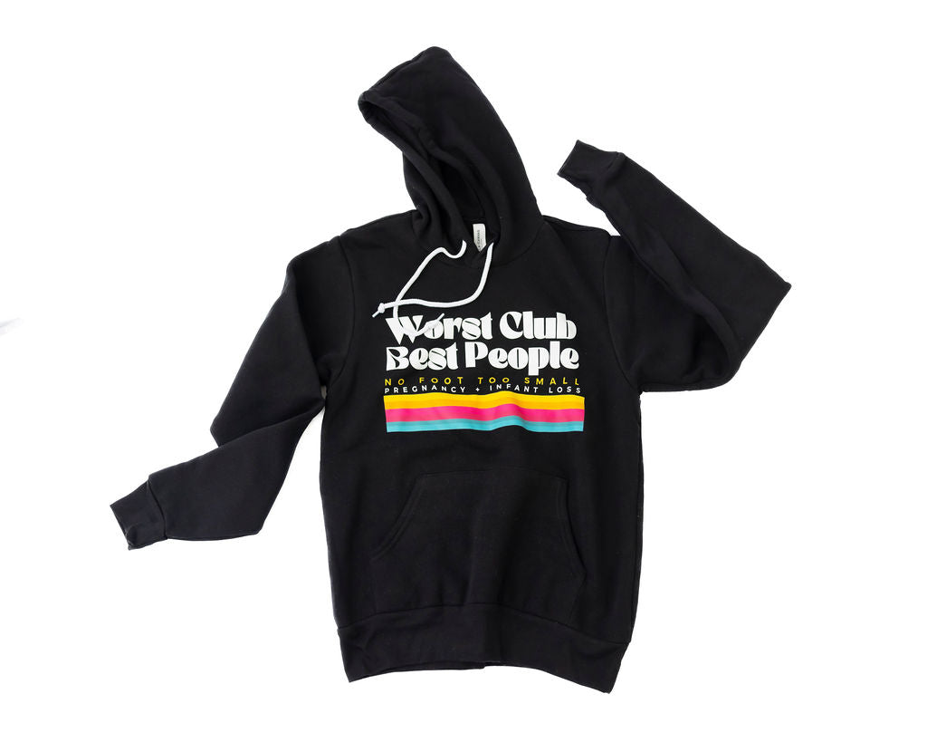 Worst Club-Best People- 2023 Hooded Sweatshirt- Black