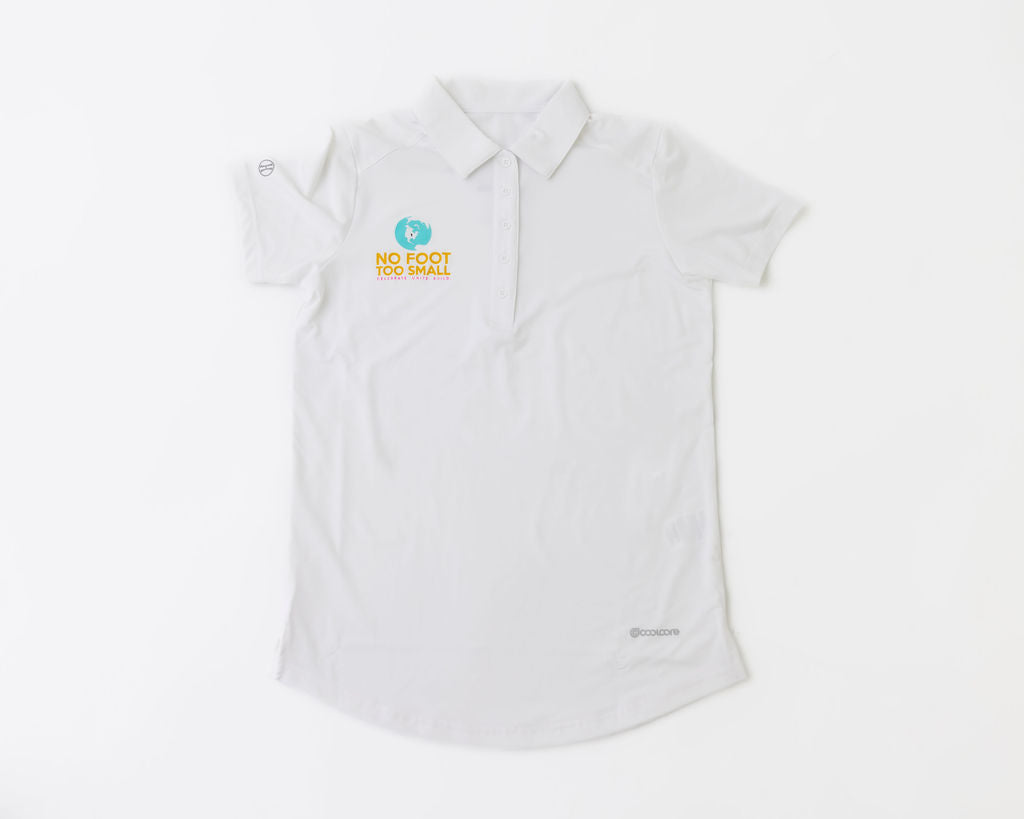 Women's Holloway CoolCore Polo- White