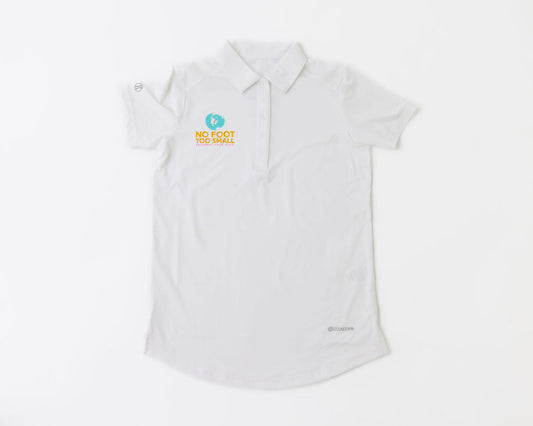 Women's Holloway CoolCore Polo- White