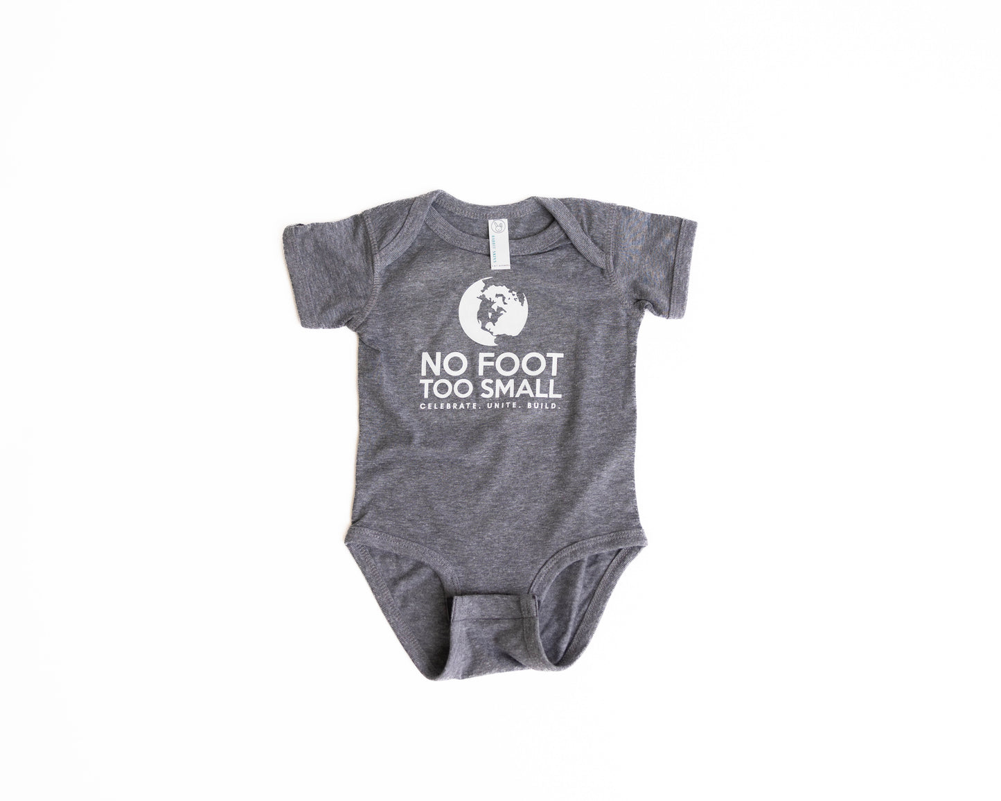 No Foot Too Small Onesie