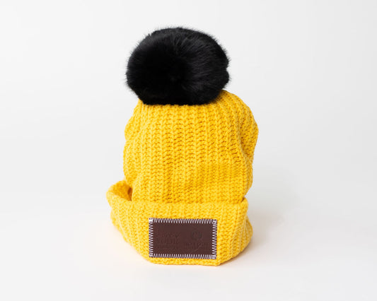 Love Your Melon Winter Beanie - Yellow