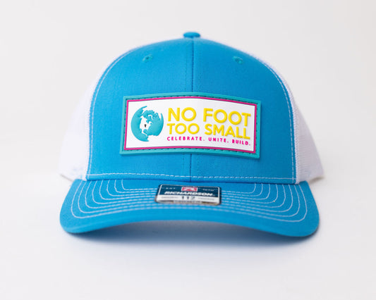 Trucker Hat- Blue (color patch)