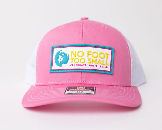 Trucker Hat- Pink (color patch)
